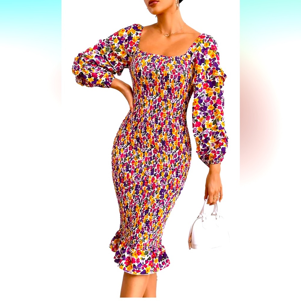Floral Dress🌺🌸